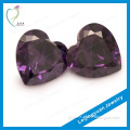 Hot sale low market prices heart shape beads gemstone